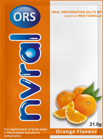 Oral Rehydration Salts Citrate IP(ORS) Orange